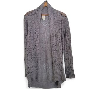 MATILDA JANE Open Knit Cardigan Wool Blend XS